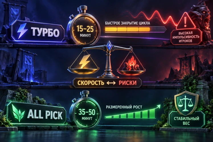 Турбо против All Pick: сравнение скорости и рисков