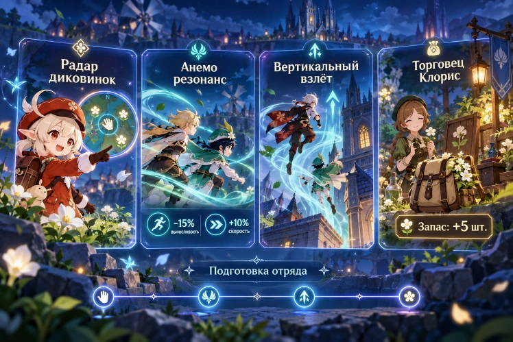 Кого взять в отряд для ускорения пробежки