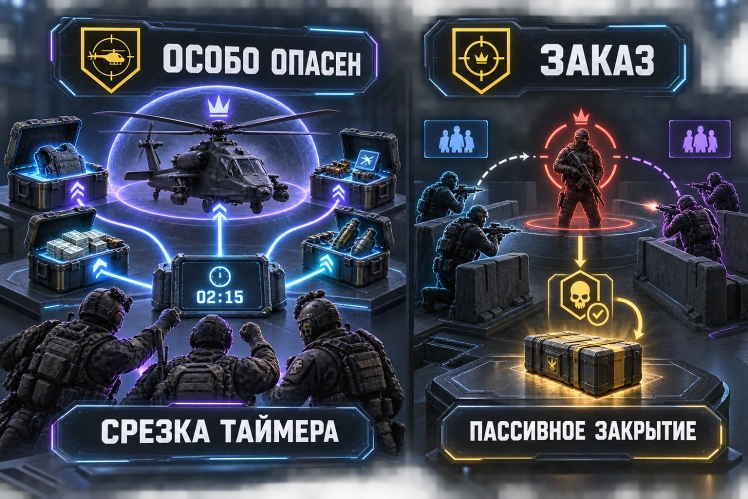 «Особо опасен» и «Заказ» для агрессивного темпа