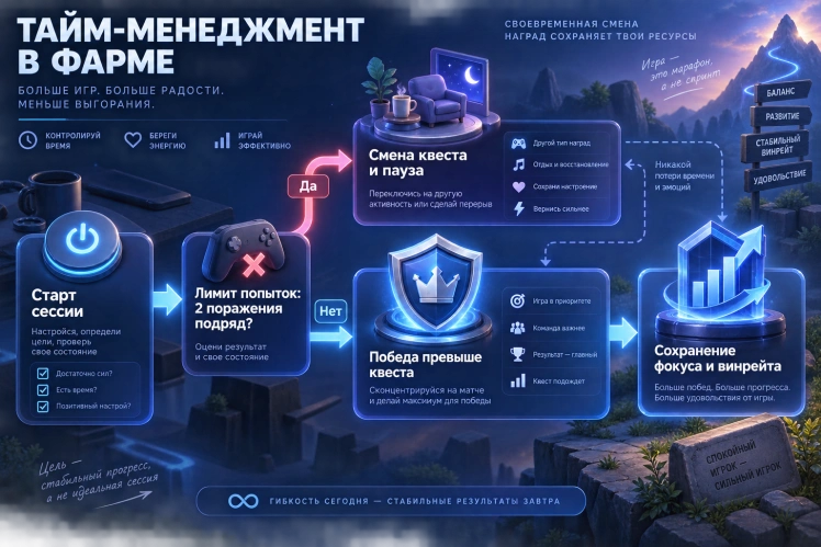 Типичные ошибки тайм-менеджмента и борьба с тильтом