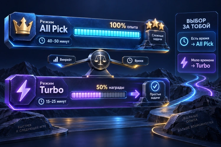 All Pick против Turbo: что эффективнее для гринда